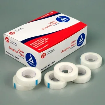 Clear Surgical Tape Roll (1/2")