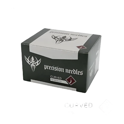 18g Curved Sterilized Precision Body Piercing Needles (Box of 50)