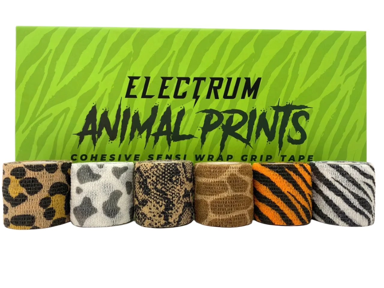 Electrum 2" Animal Print Cohesive Sensi Wrap Grip Tape - Image 8