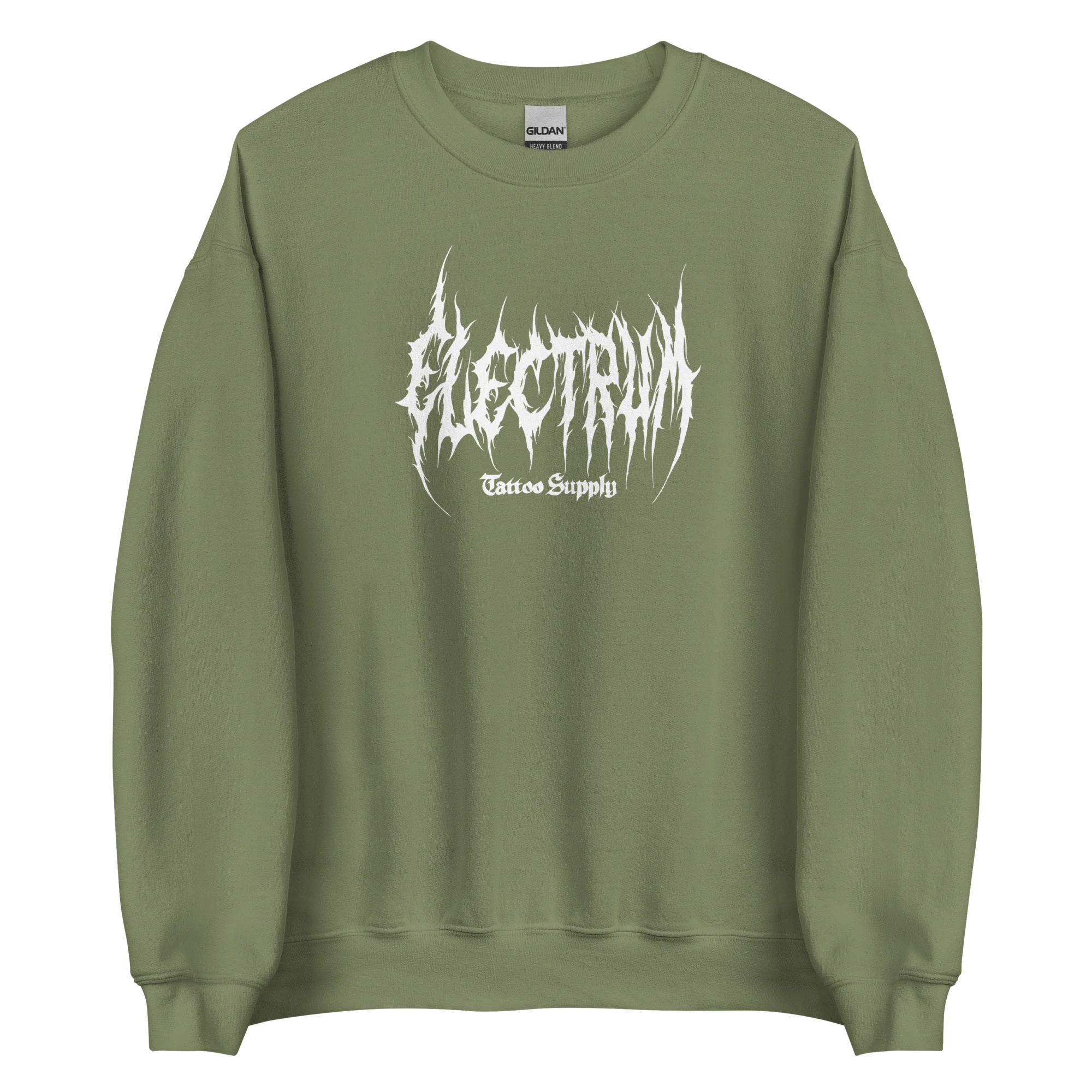 Electrum Supply Crewneck – White Metal