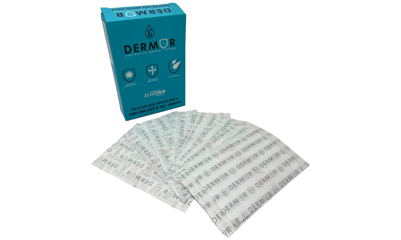 Electrum Dermor Artist Pack - Precut Tattoo Wrap Sheets (4”X6”) - Image 3