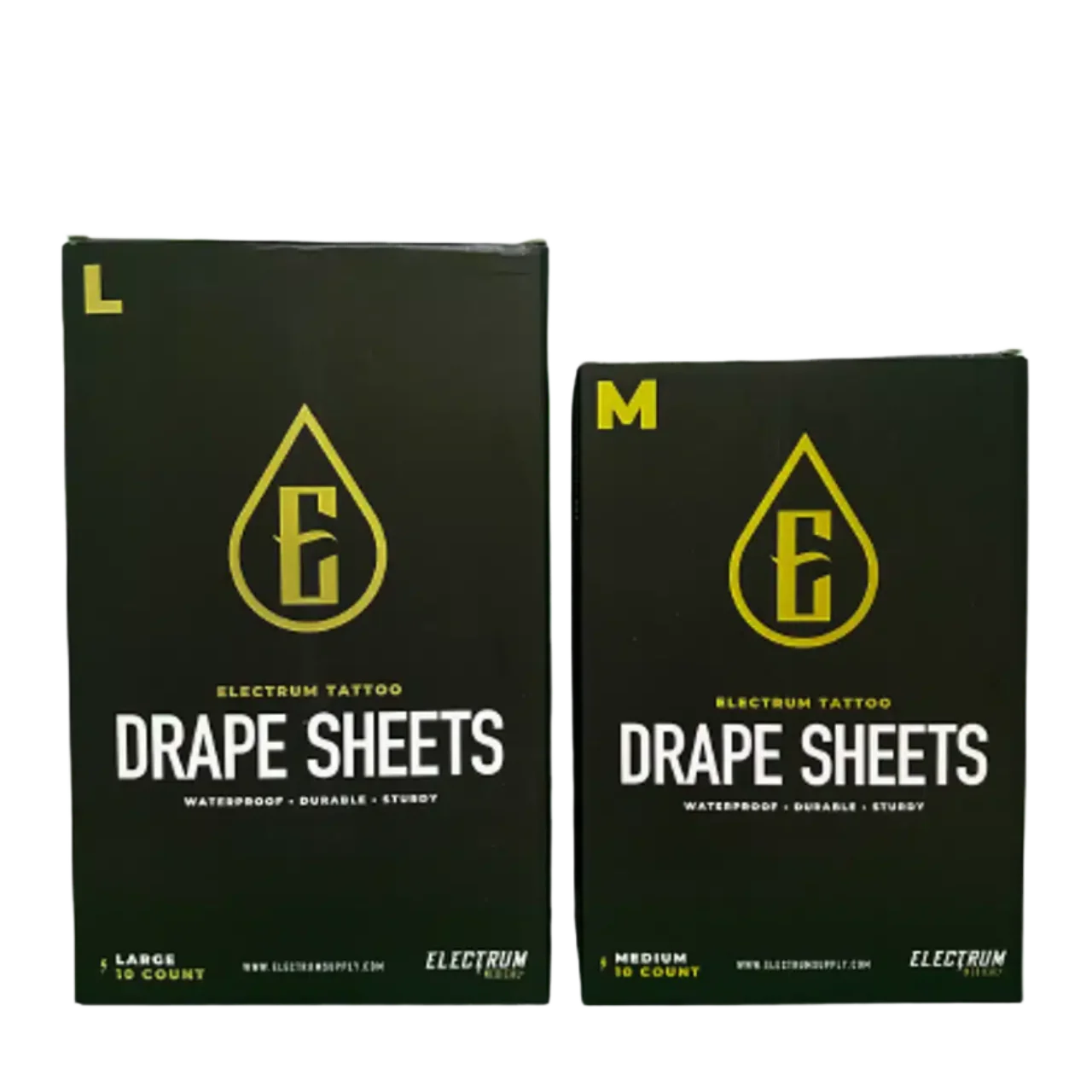 Electrum - Disposable Black Drape Sheets