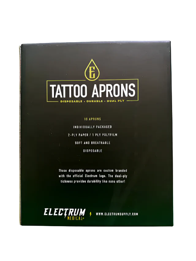 Electrum - Disposable Non-Woven Black Aprons - Image 3