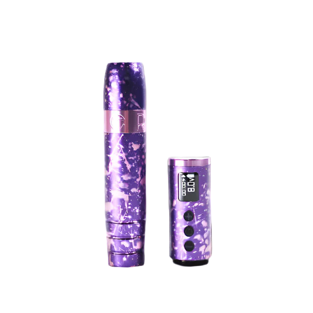 Electrum Ergon™ Tattoo Pen Machine - LIMITED Galaxy Purple - Image 3