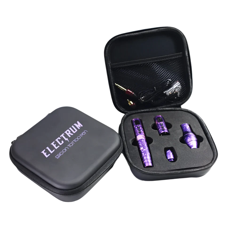 Electrum Ergon™ Tattoo Pen Machine - LIMITED Galaxy Purple - Image 4