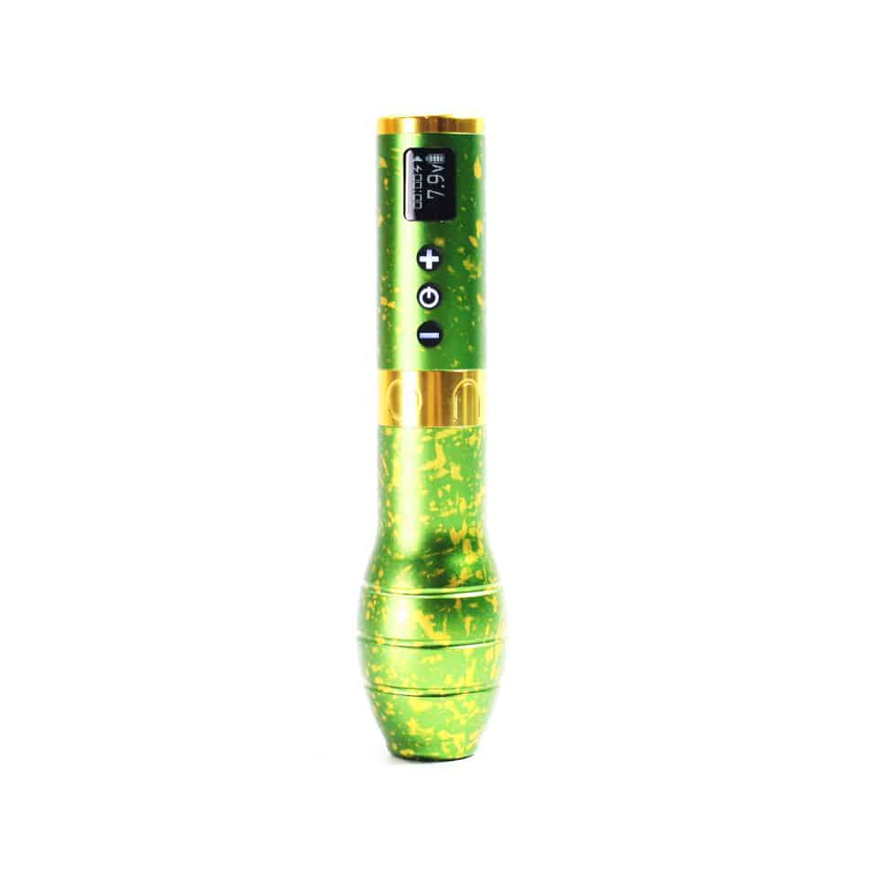 Electrum Ergon™ Tattoo Pen Machine - LIMITED Green Gold - Image 2