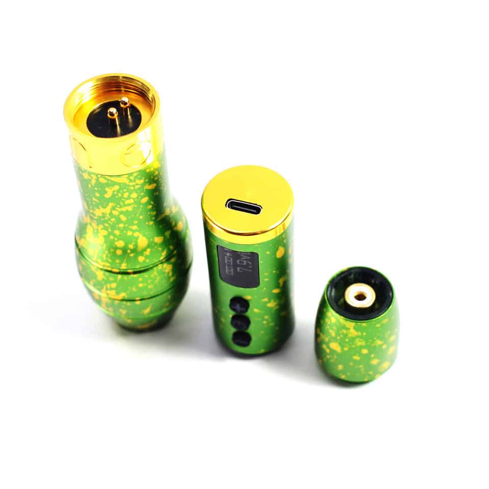 Electrum Ergon™ Tattoo Pen Machine - LIMITED Green Gold - Image 5