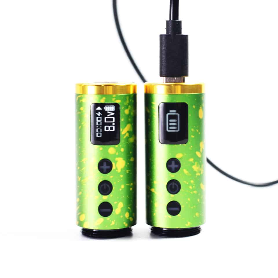 Electrum Ergon™ Tattoo Pen Machine - LIMITED Green Gold - Image 7