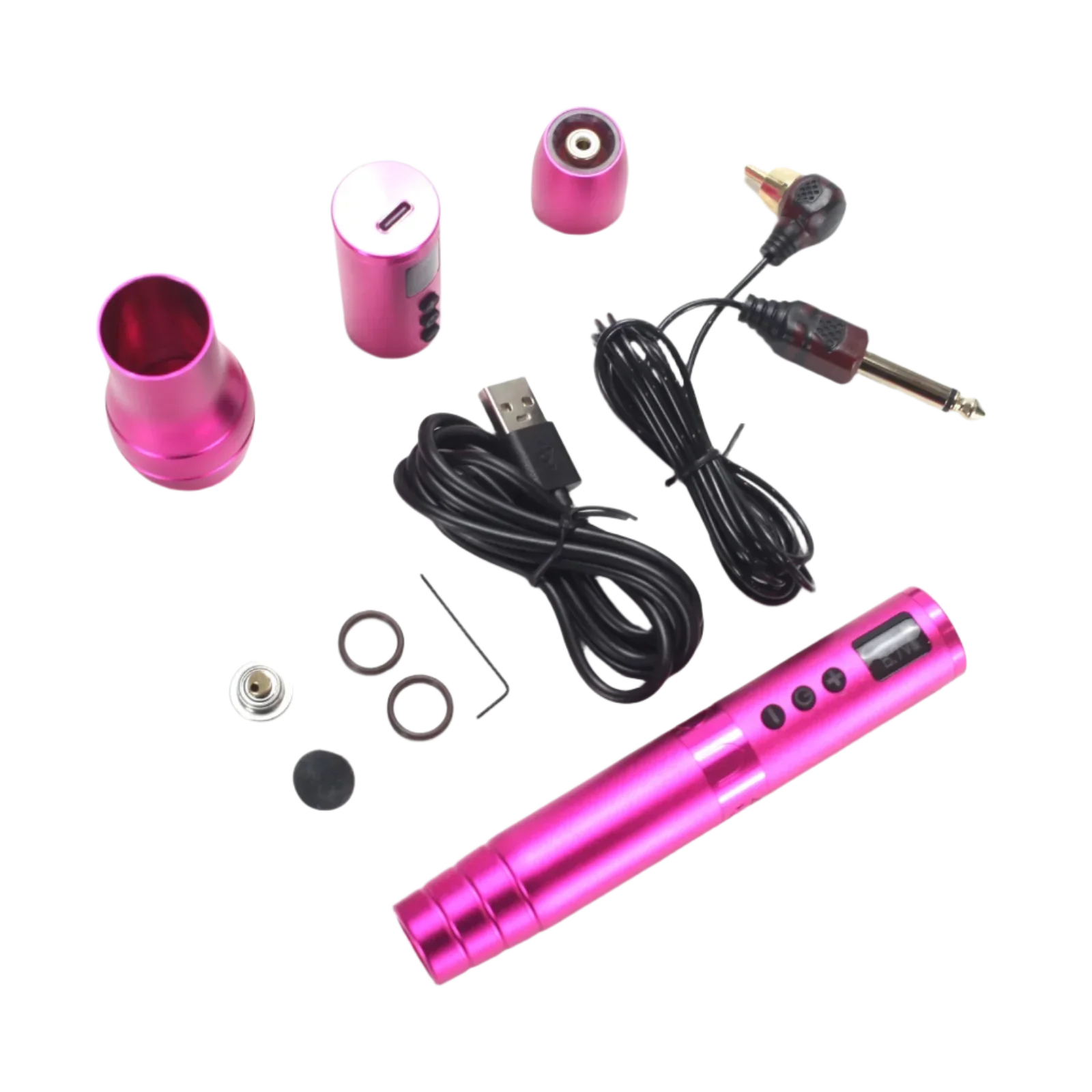 Electrum Ergon™ Tattoo Pen Machine - Neon Blossom - Image 6