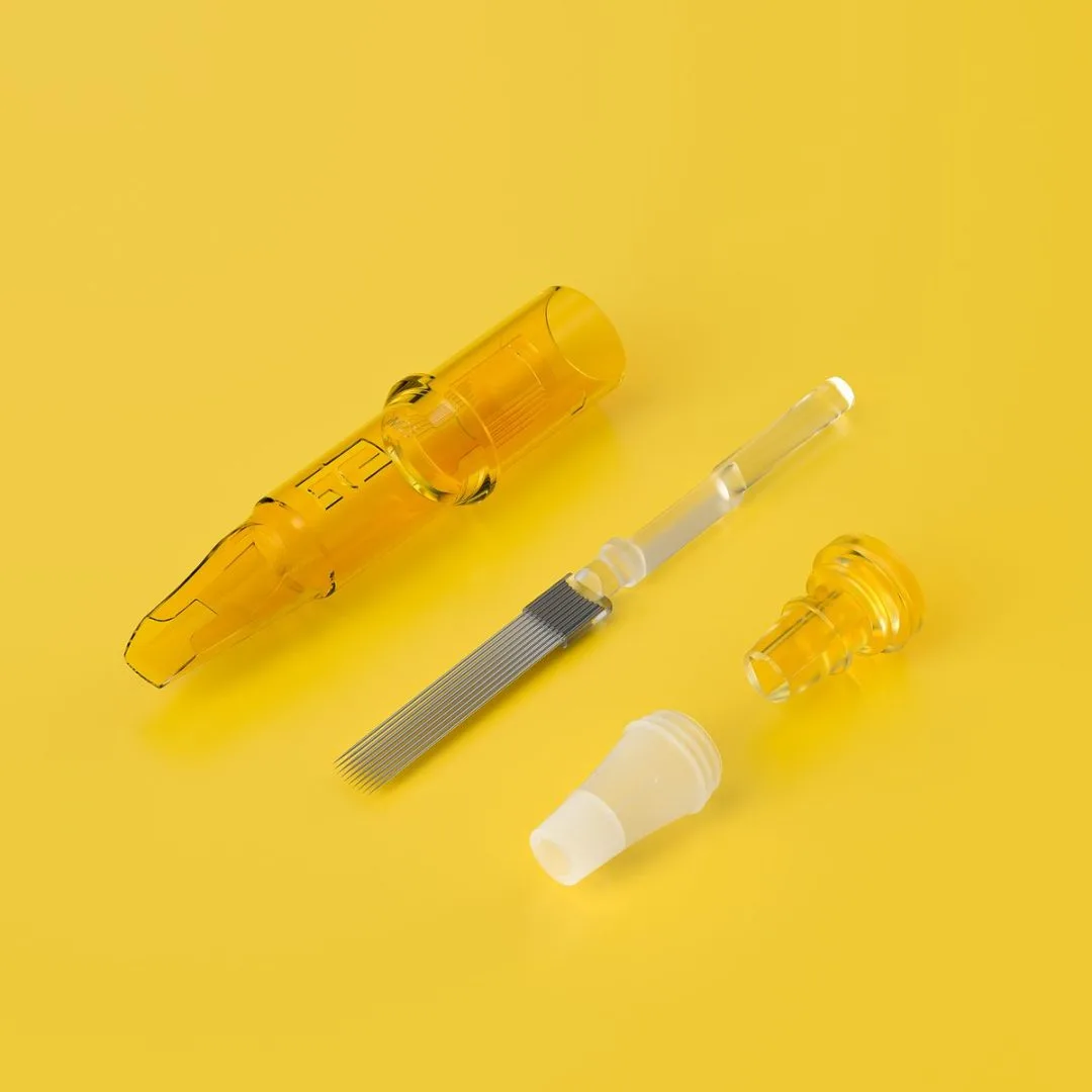 Electrum FIRE Premium Tattoo Needle Cartridges  - Curved Magnum #12 - Image 2