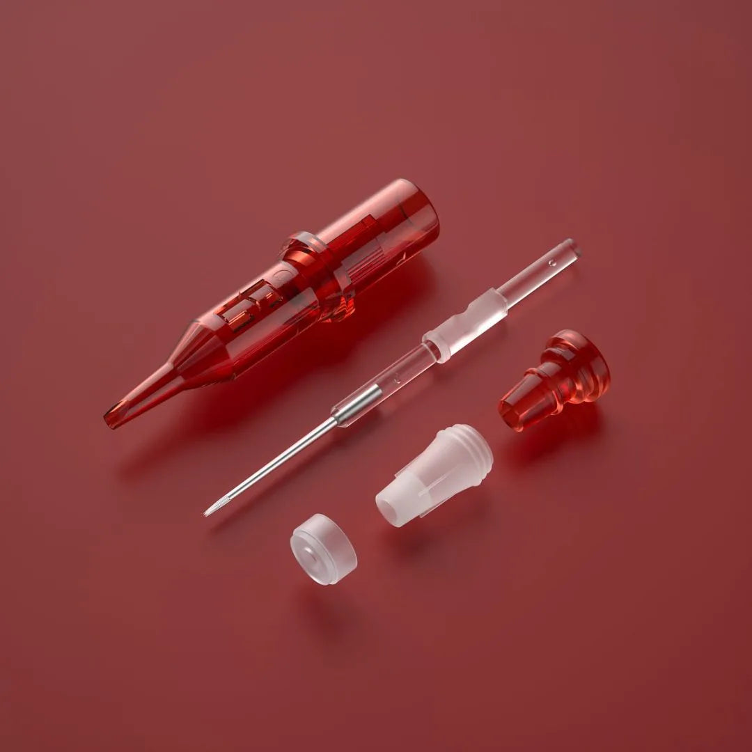 Electrum FIRE Premium Tattoo Needle Cartridges - Round Liner Bugpin #8 - Image 3