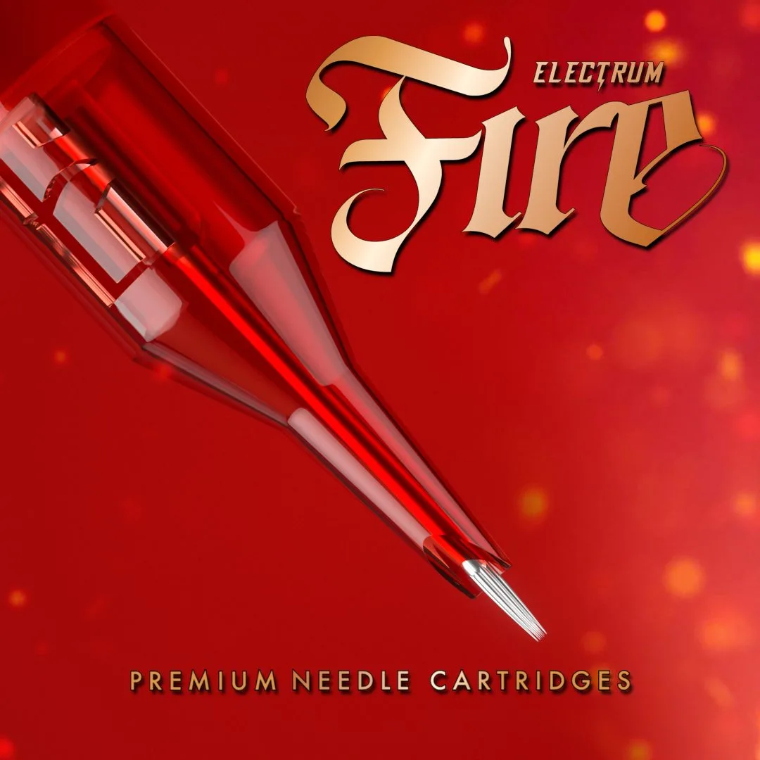 Electrum FIRE Premium Tattoo Needle Cartridges - Round Liner Super Tight #12
