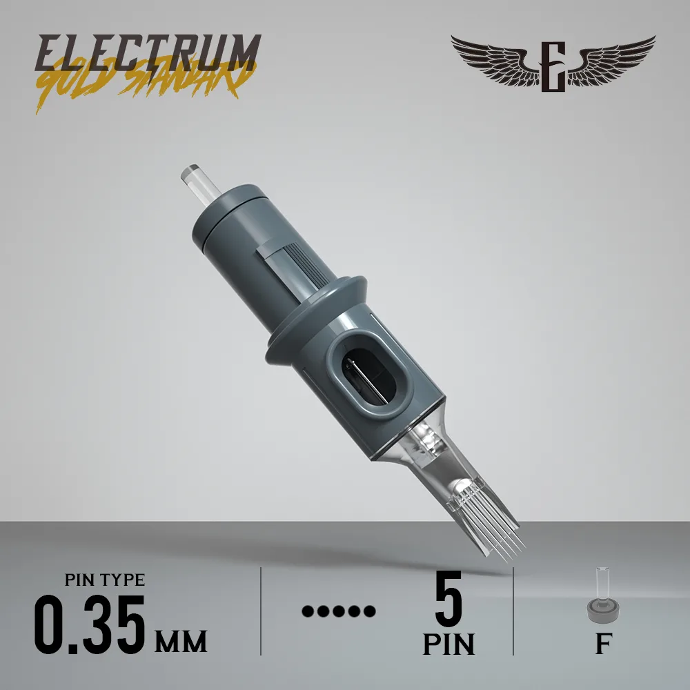 Electrum Gold Standard Cartridge Needles - Flat