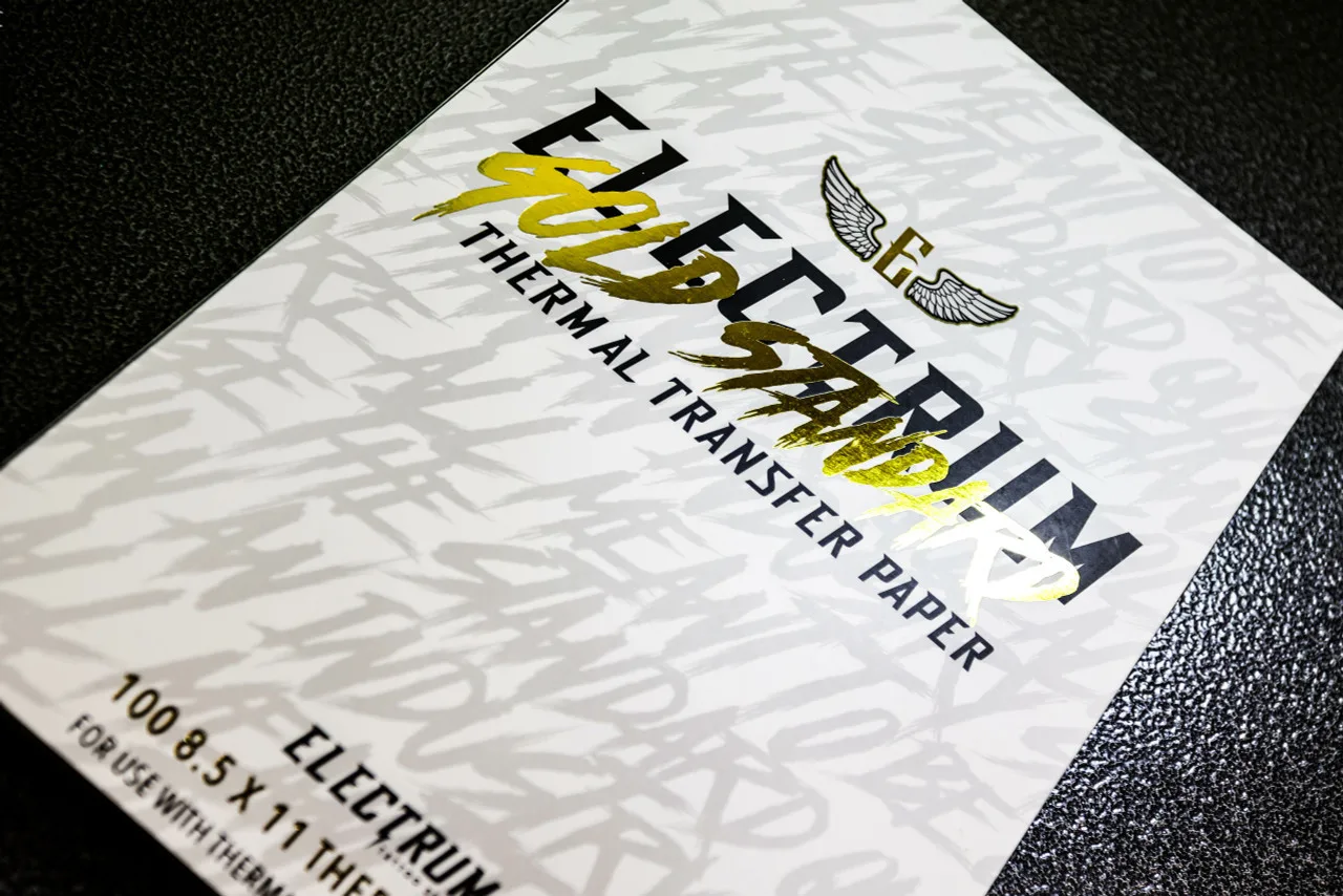Electrum Gold Standard Thermal Transfer Paper (8-1/2 x 11) (100 Sheets) - Image 2