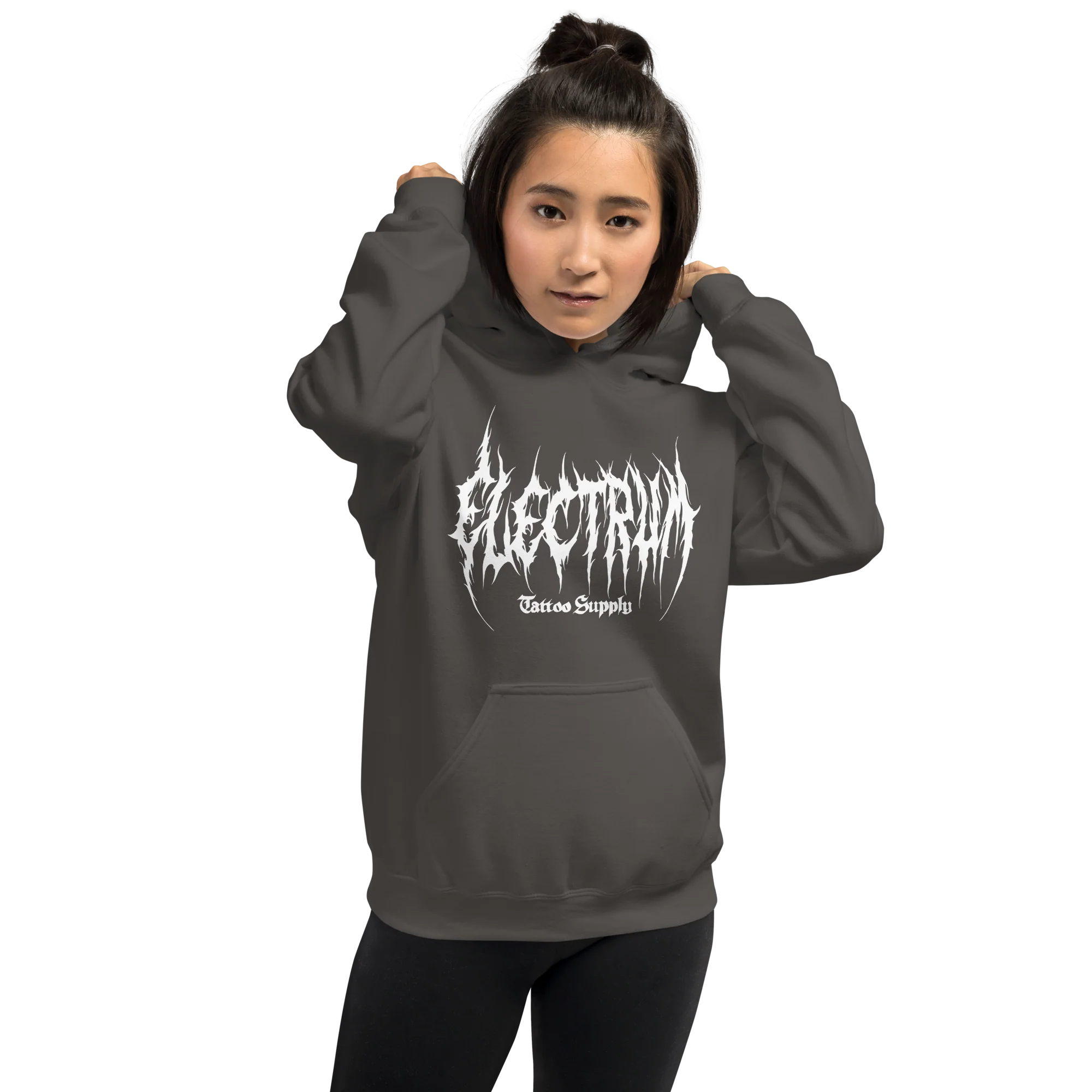 Electrum Supply Hoodie – White Metal - Image 2