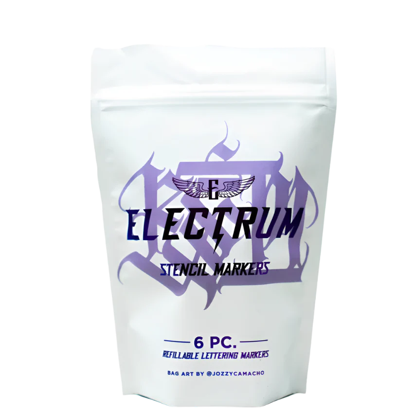 Electrum Refillable Stencil Lettering Markers - Replacement Tips - Image 2