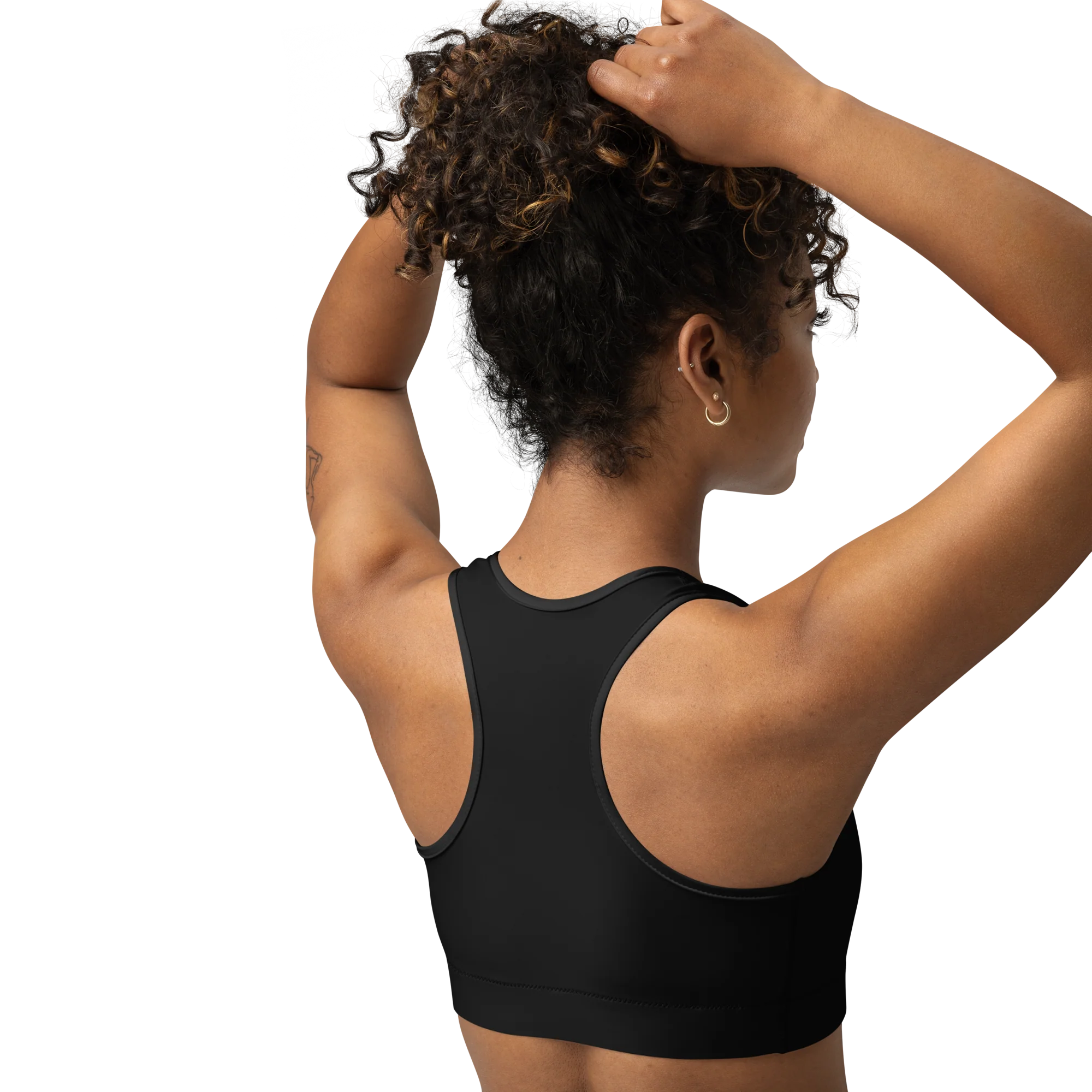 Electrum Supply Sports Bra – Pink Metal - Image 2