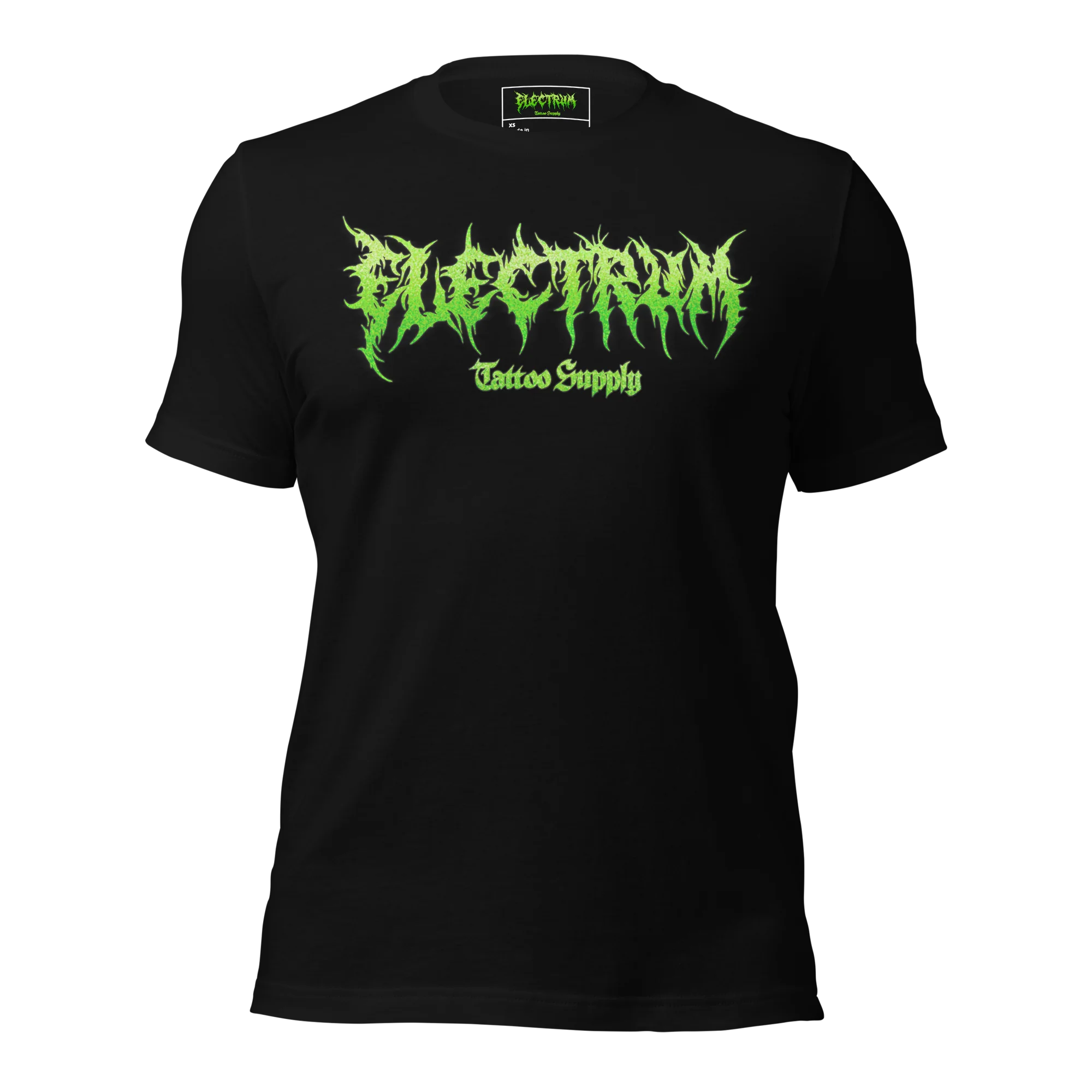 Electrum Supply Tee – Green Glitter Metal