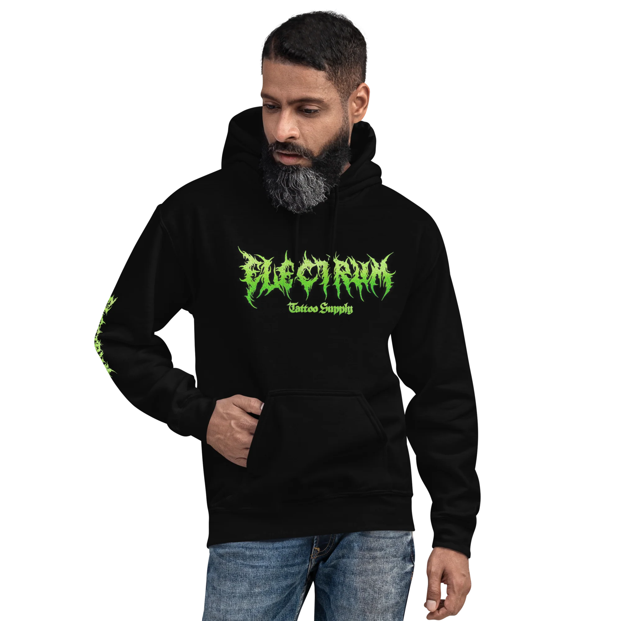 Electrum Supply Hoodie - Green Metal