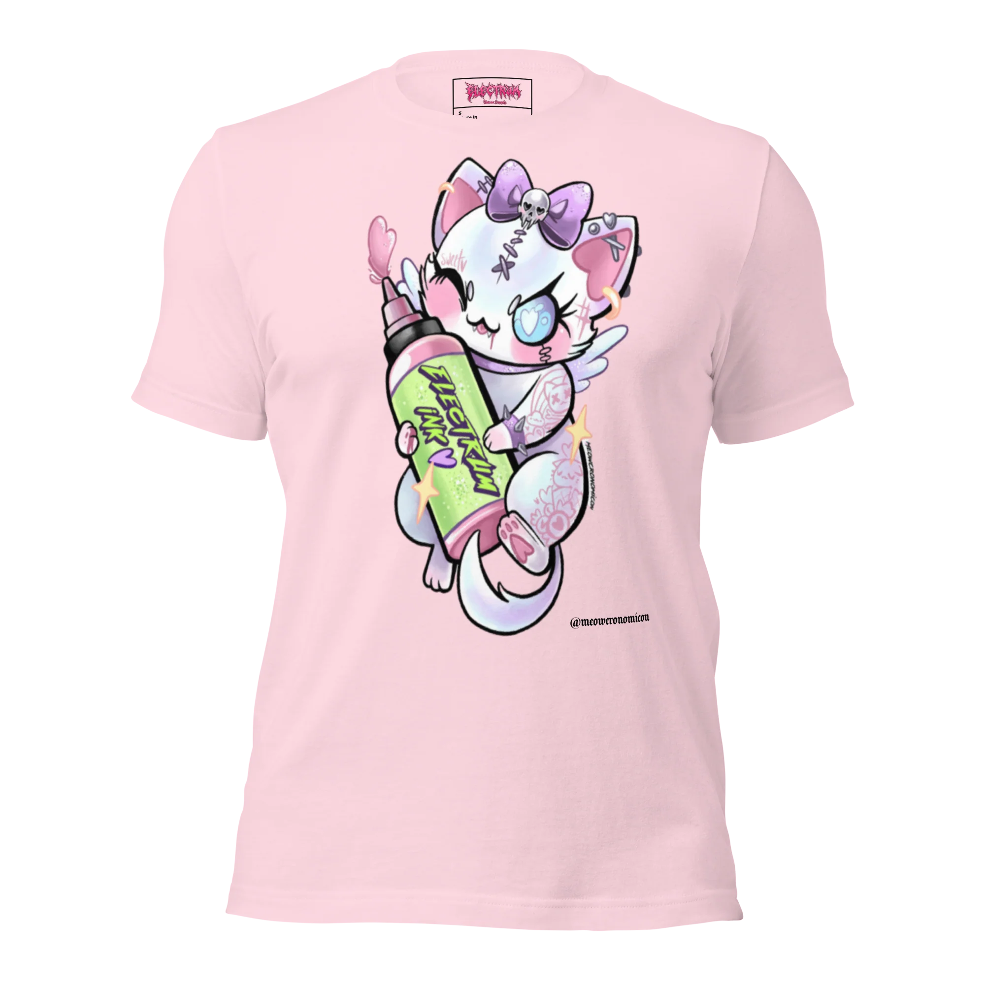 Electrum Ink x Meowcronomicon Tee - Limited Drop - Image 5