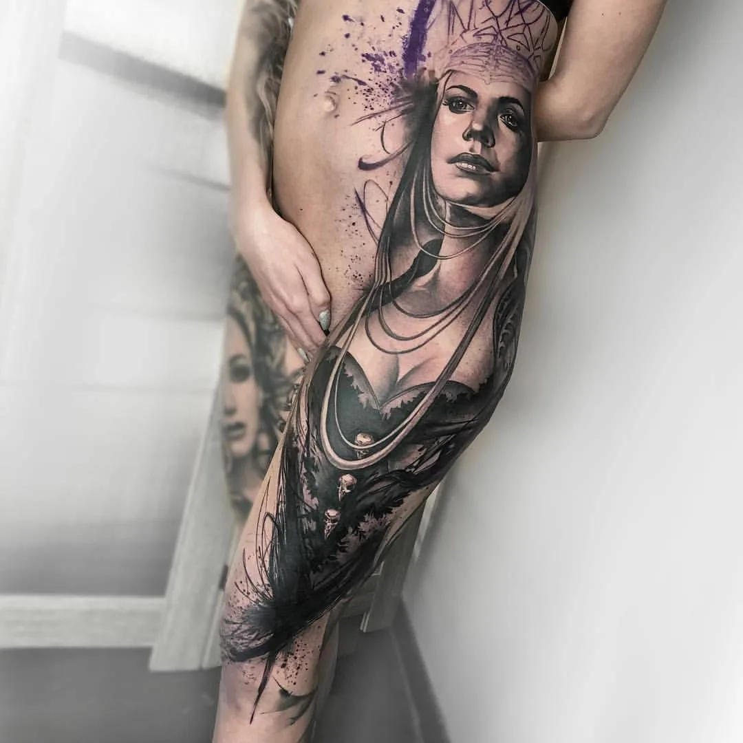 NOX Violet Tattoo Stencil Ink & Refillable Marker Bundle - Image 4