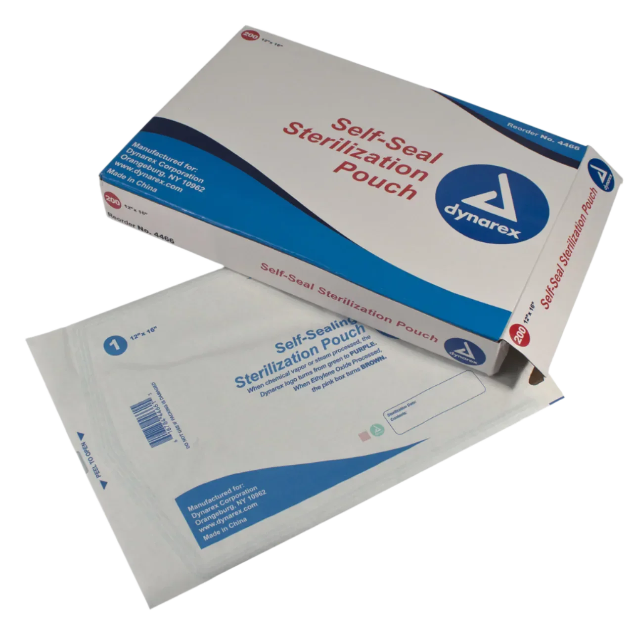 Self-Sealing Tattoo Sterilization Pouches (12x16") (Box of 200)