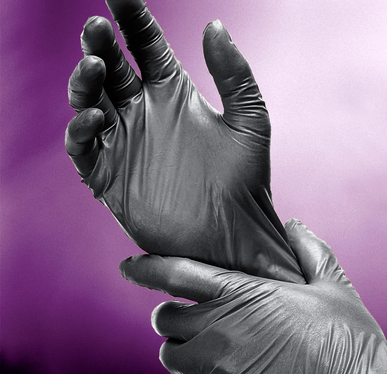 Shadow Nitrile Gloves by Adenna - Image 3