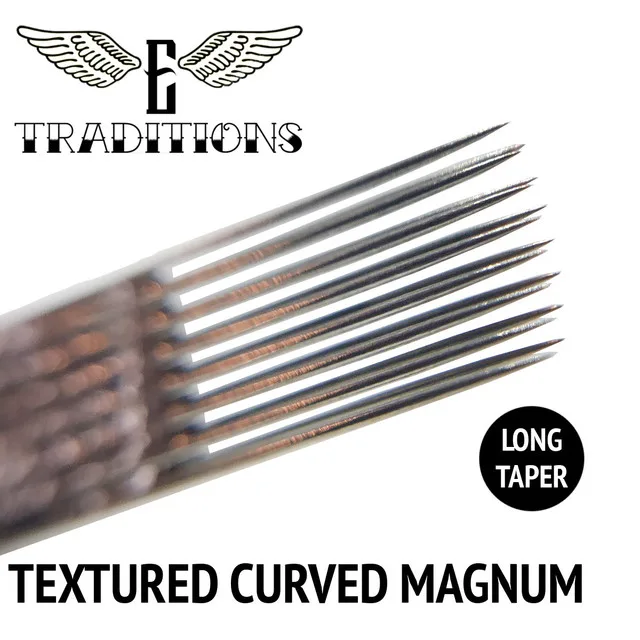 Electrum Traditions - Needle on Bar - Textured Curved Magnum